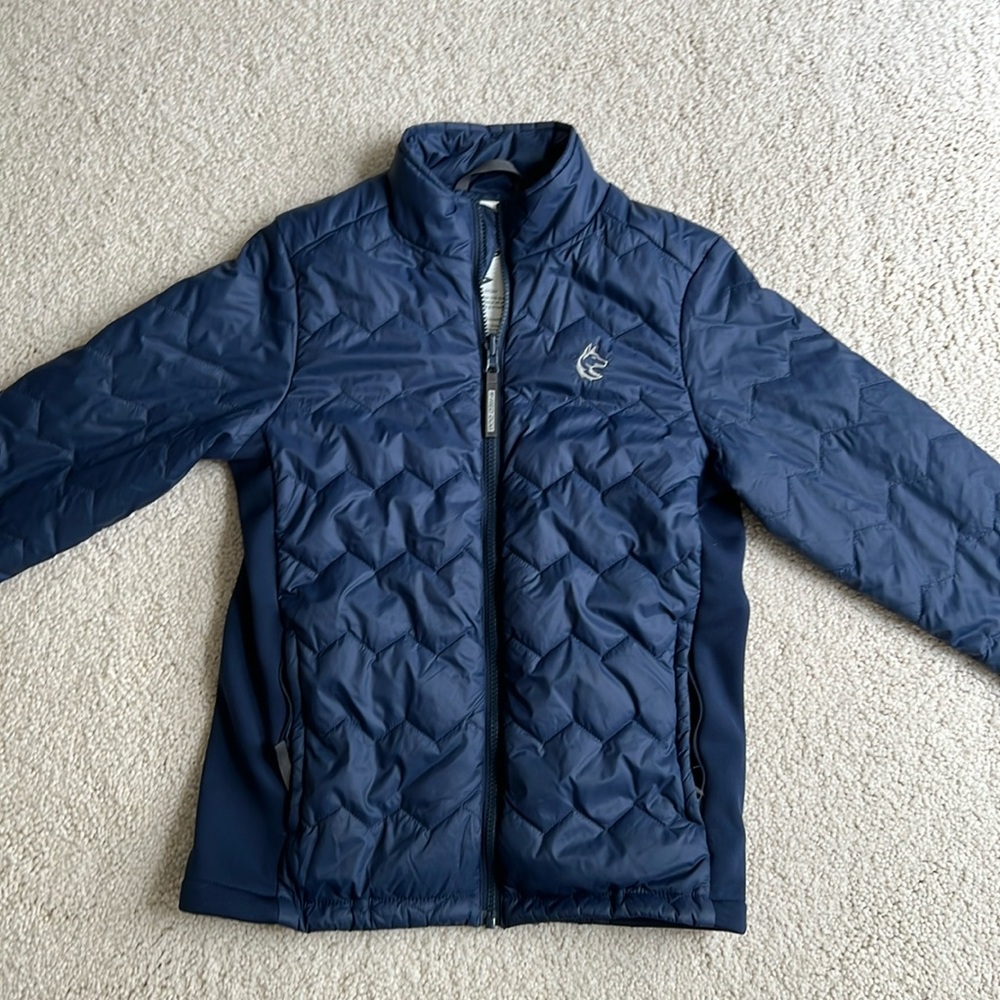 Boys Shred Dog midlayer ski jacket - Size 12 - Navy Blue